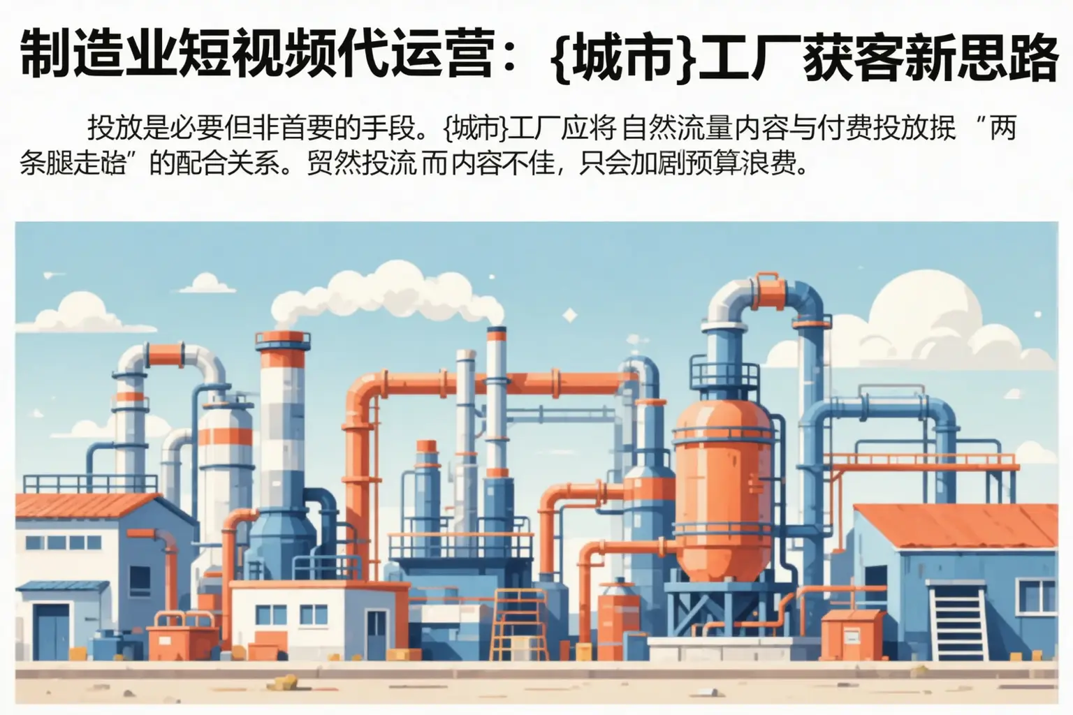 制造业短视频代运营：嵊泗工厂获客新思路
